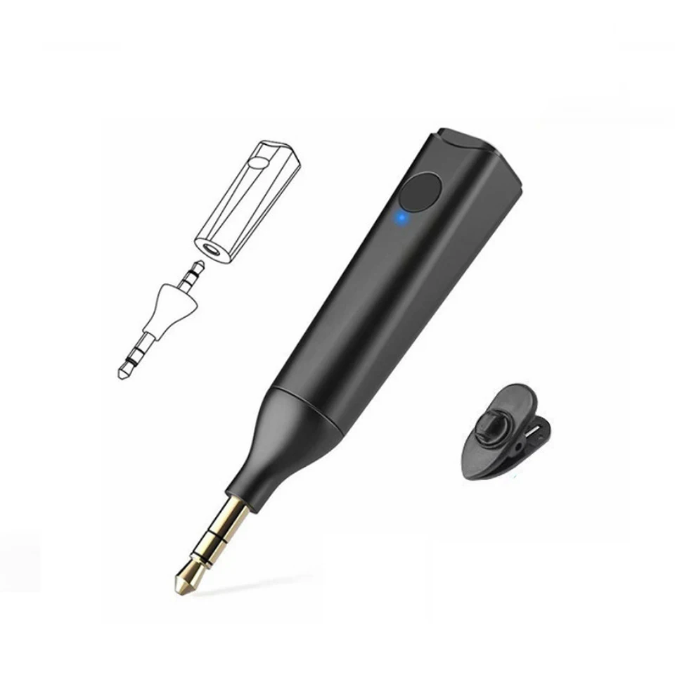 

2 in 1 Bluetooth 5.0 Transmitter Receiver, Wireless APTX HD Audio 3.5mm Jack Adapter for TV/Car/Nintend Switch/Speaker etc