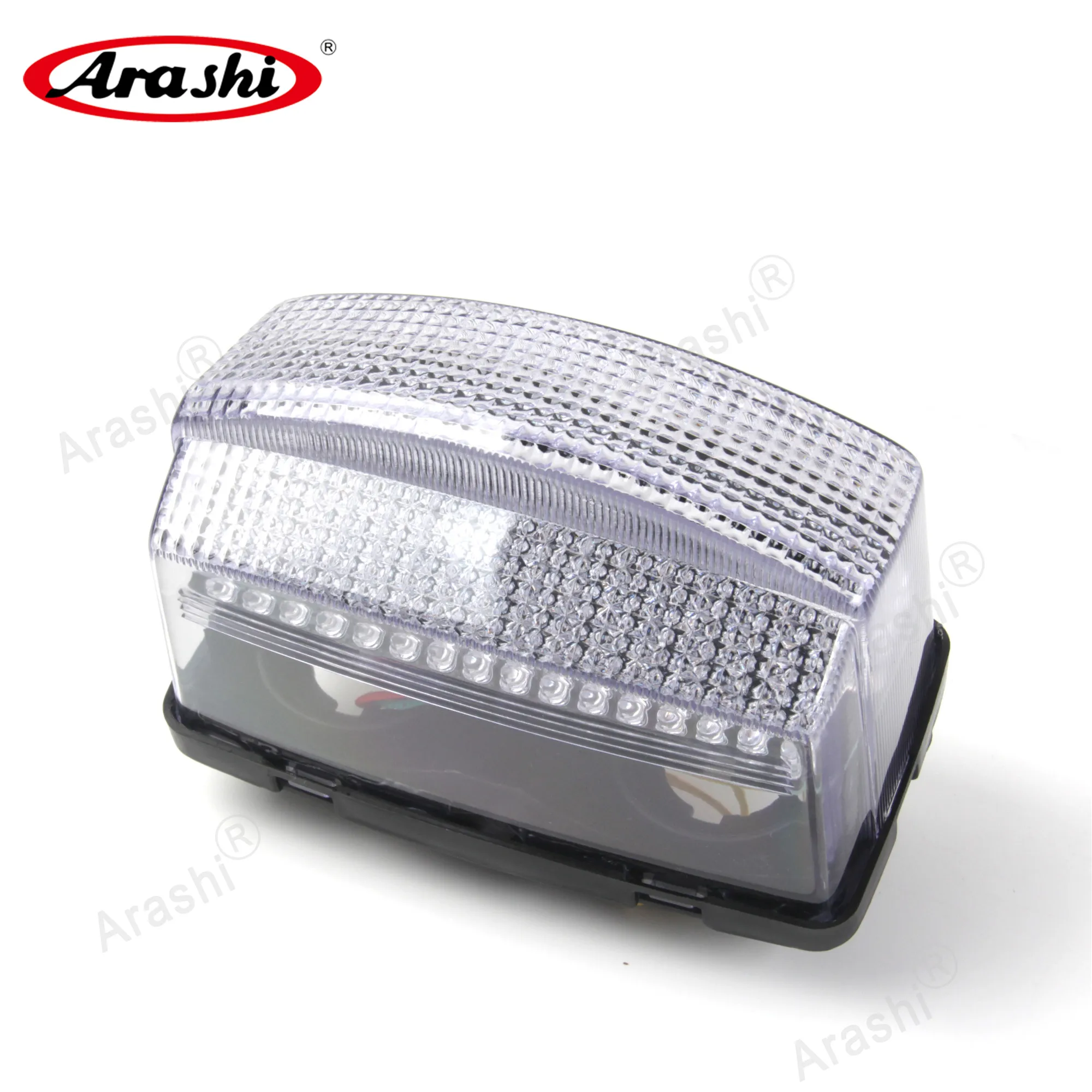 

3-в-1 со встроенным светодиодным Задний фонарь для YAMAHA FZR600 FZR750 FZR1000 1988 - 1993 стоп-сигнал поворота Задний фонарь заднего фонаря 1990