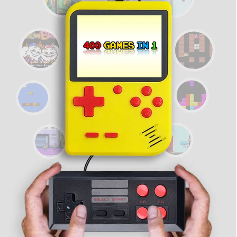 Мини Портативная ретро видео консоль 2020 портативная игровая Advance player Boy 8 бит