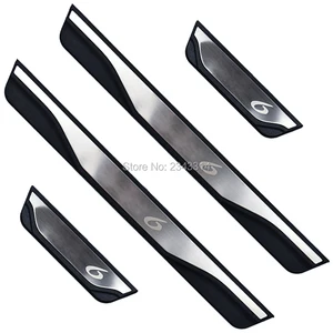 Image 5 - For Mazda 6 2014 2017 2018 Stainless Door Sill Scuff Kick Plate Protector Trim Guard Pedal Cover Sticker Car Styling Accessories