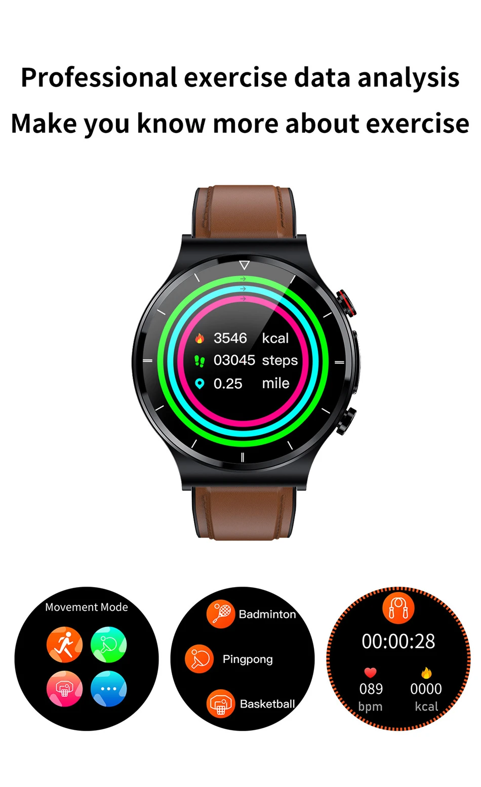ECG PPG Smart Watch Men Body Temperature Wireless Charger Smartwatch Blood Pressure Oxygen Sport Fitness Tracker for Android Ios