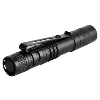 

Torch AAA Battery Sporting Goods Super Bright Flashlight Pen Shape Push Button Switch 20lm 1W Home Accessory Hiking Camping