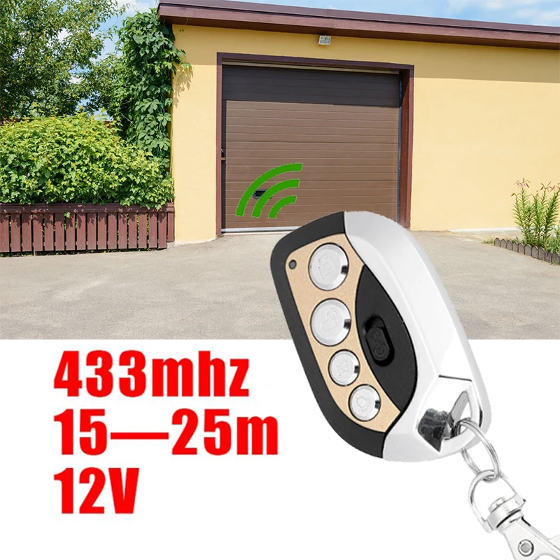 

433MHz Remote Universal Consumer Electronics Electric Garage Door Opener Remotes keypad door lock opener access control