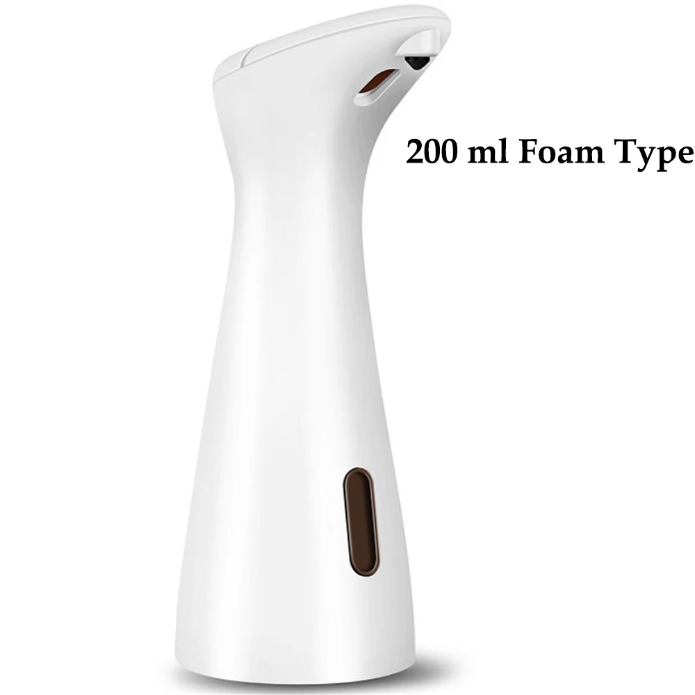 200 ml foam type 200 350 мл автоматический индукционный датчик вспенивания мыла Инфракрасный дозатор для мытья рук IPX6 дозаторы мыла Ванная комната/кухня - Цвет: 200 ml foam type
