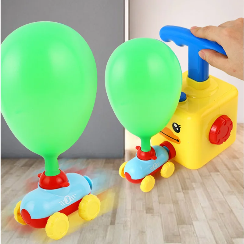 

Fun Balloon Car Toy Educational Science Experiment Puzzle Fun Launcher Inertial Power Balloon Car Children's Toy Christmas Gift