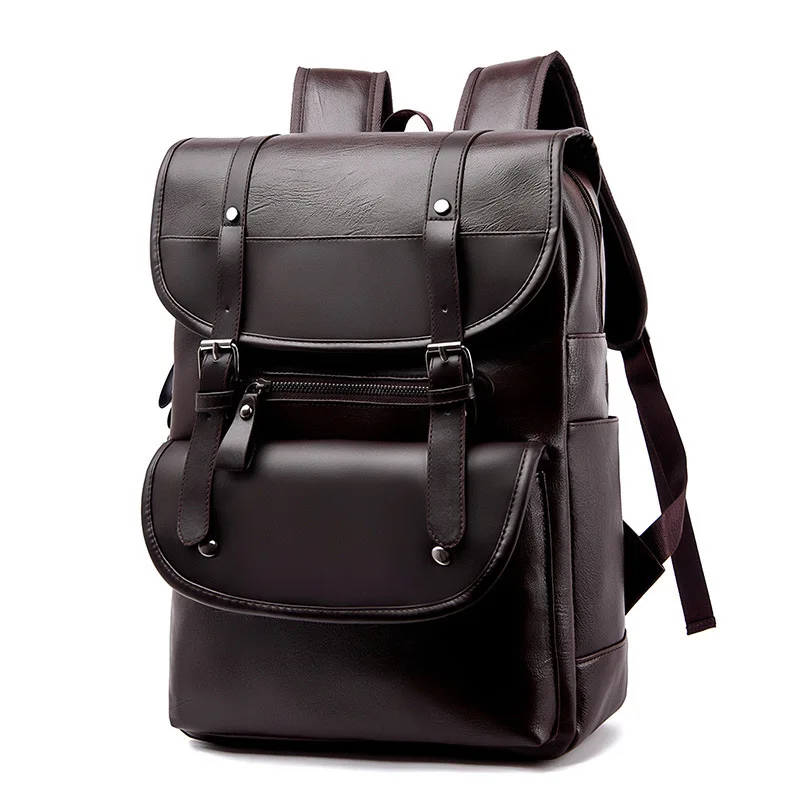 Leisure simple waterproof backpack high school students college campus convenient large capacity computer tide package