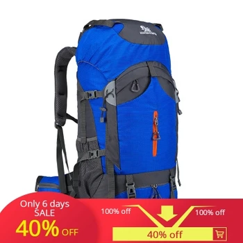 

New outdoor mountaineering bag large capacity backpack 60L men and women large capacity leisure travel bag