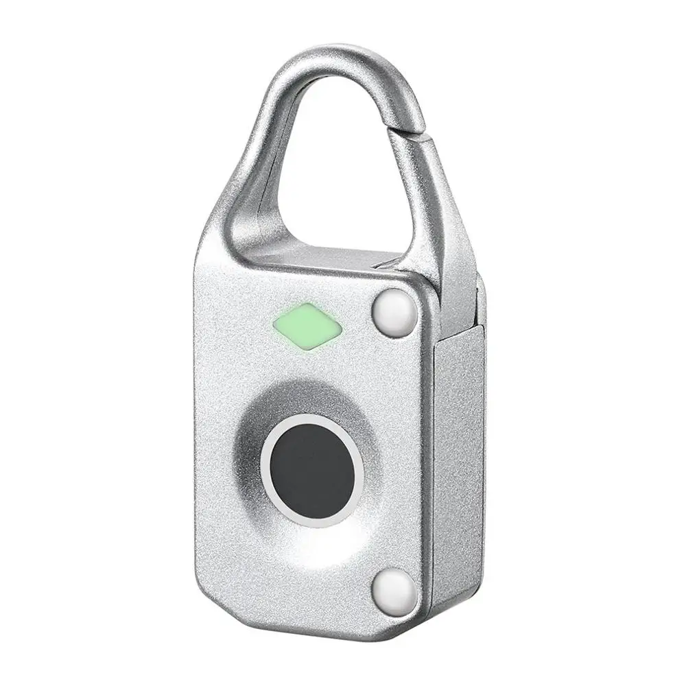 

Zt10 Keyless portable smart Fingerprint Lock padlock Anti-Theft iOS Android door cabinet padlock