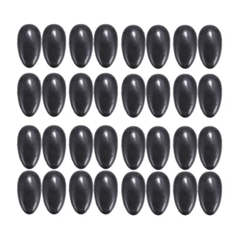 

50 Pair of Hair Dye Earmuffs Hair Coloring Ear Protector Ear Cover Hair Dyeing Accessories for Salon Home (Black)