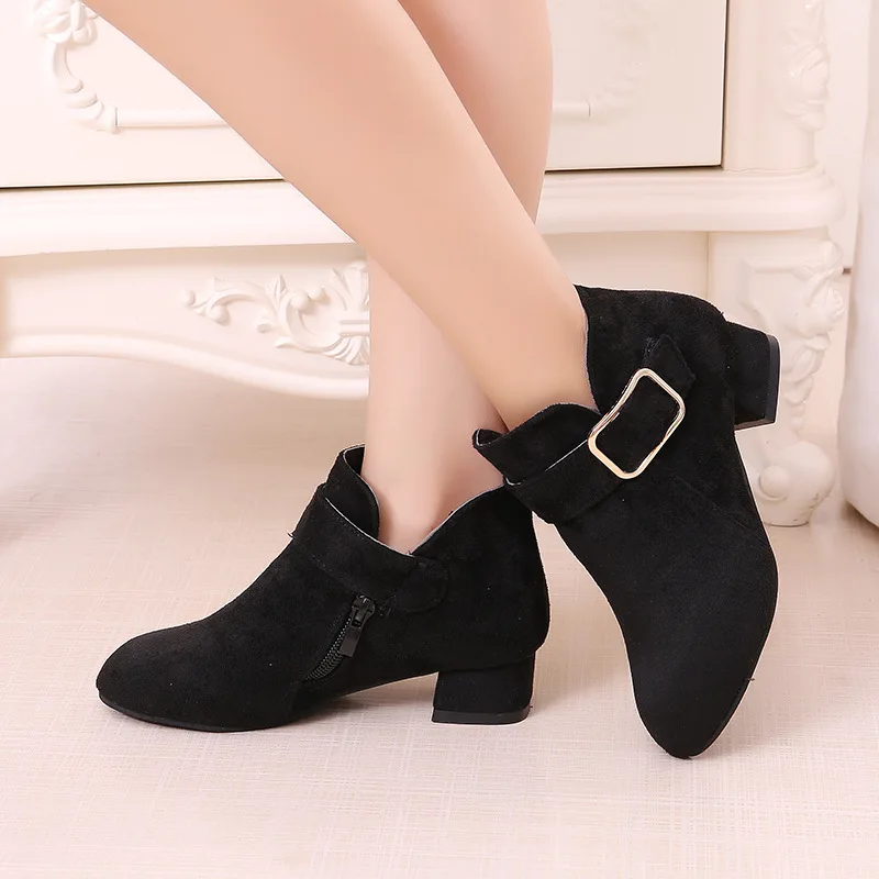 

Magic Adorable Rabbit Autumn New Products Girls Ankle Boots gong zhu xue Children Single Boots GIRL'S High-Heel Students Short B