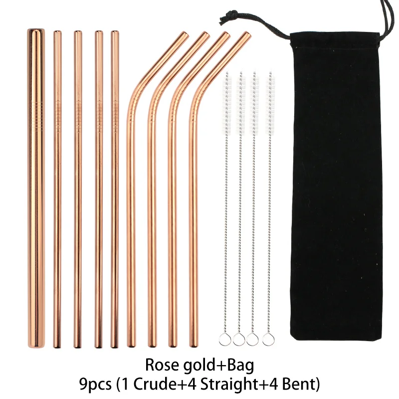 06 Rose Gold 9pcs