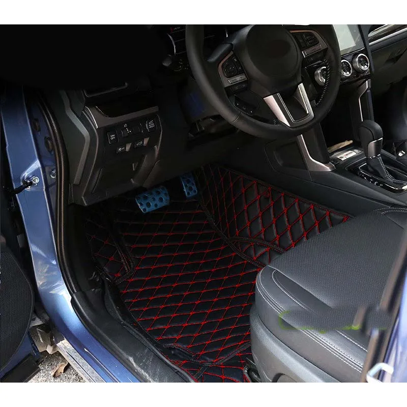 Кожаный Автомобильный Коврик для subaru XV 2011 2012 2013 Impreza forester outback legacy