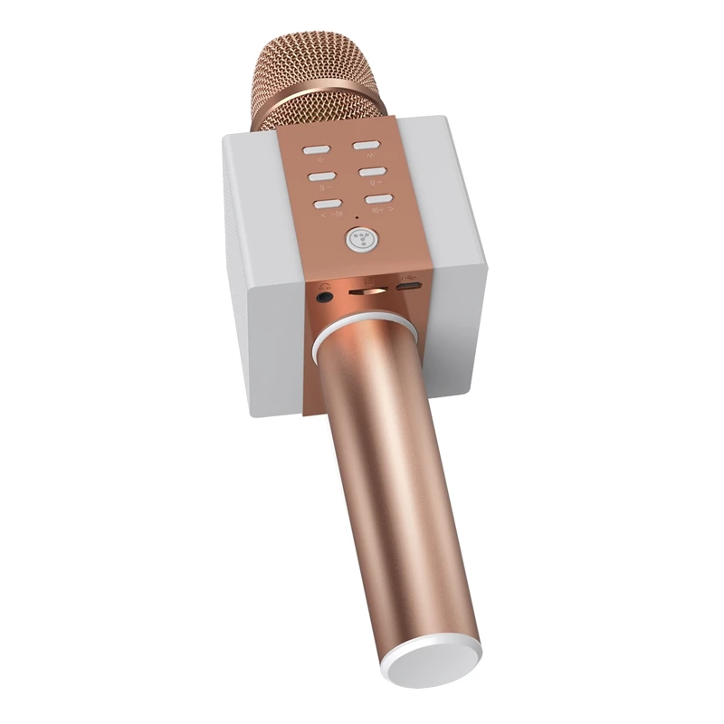 HOT-TOSING беспроводной Bluetooth микрофон для караоке портативный динамик Совместимый телефон, ПК, планшетный компьютер вечерние/