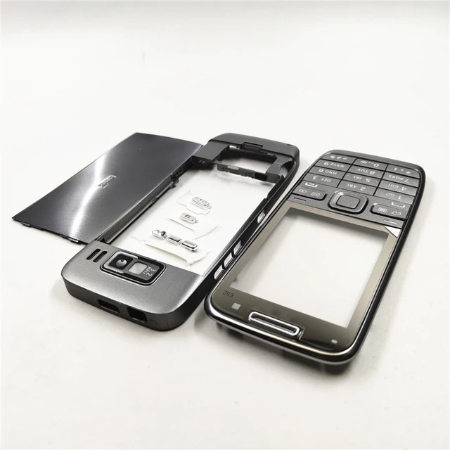 For Nokia 6300 Phone Housing Cover Front Frame+Battery Door Cover+English  and Russian keypads+Tools - AliExpress