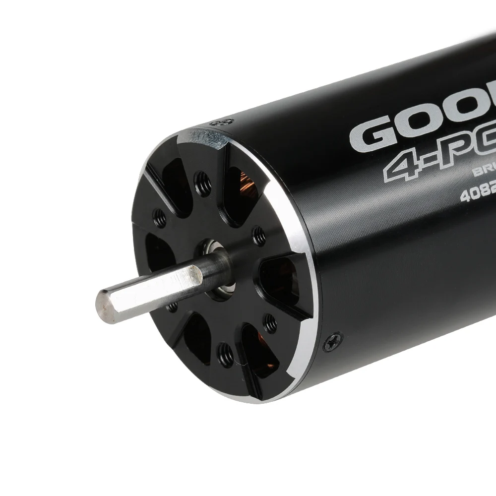 GoolRC RC части 4082 1900KV 4 полюса бесщеточный Бессенсорный двигатель для 1000 мм(или выше) RC лодка высокая производительность