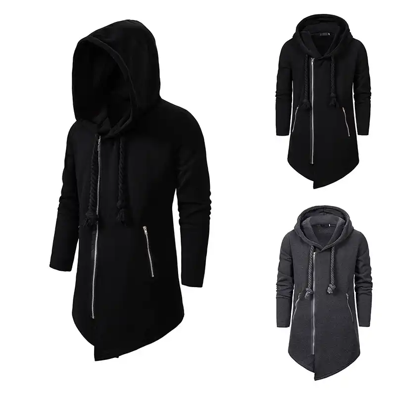 men's assassins style hoodie
