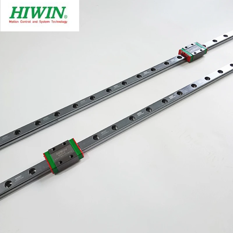 2 шт. HIWIN MGN9C линейный блок каретки+ 1pc линейные направляющие MGNR9 100 200 250 300 330 400 450 500 550 600 мм рельсовый станок с ЧПУ