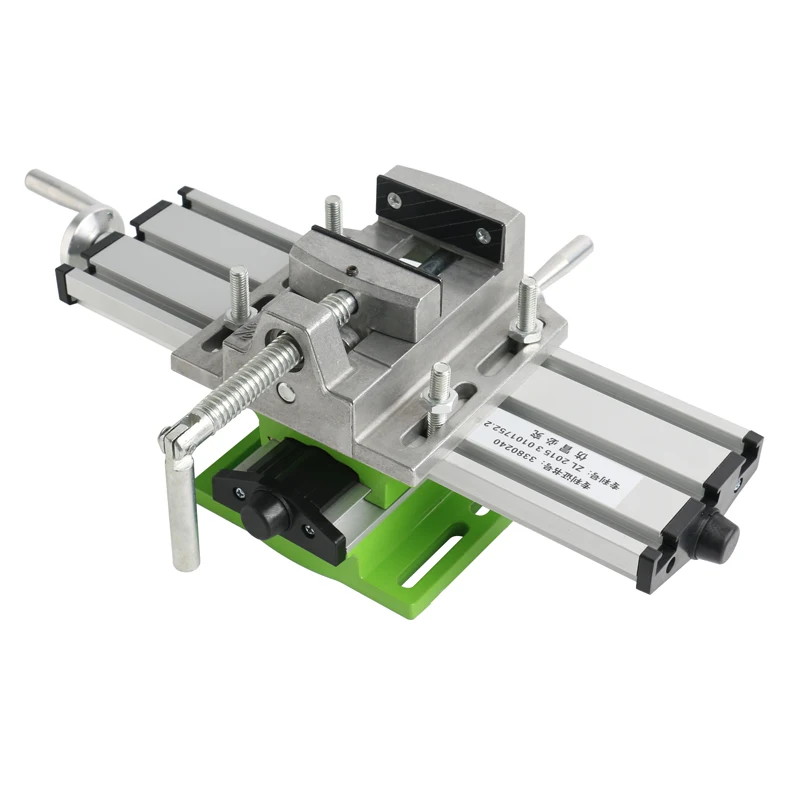 

X Y-axis MINI Multifunction Precision Adjustment Workbench+ 2.5" Flat tongs Vise Max 68mm Milling Machine Miller Bench Drill
