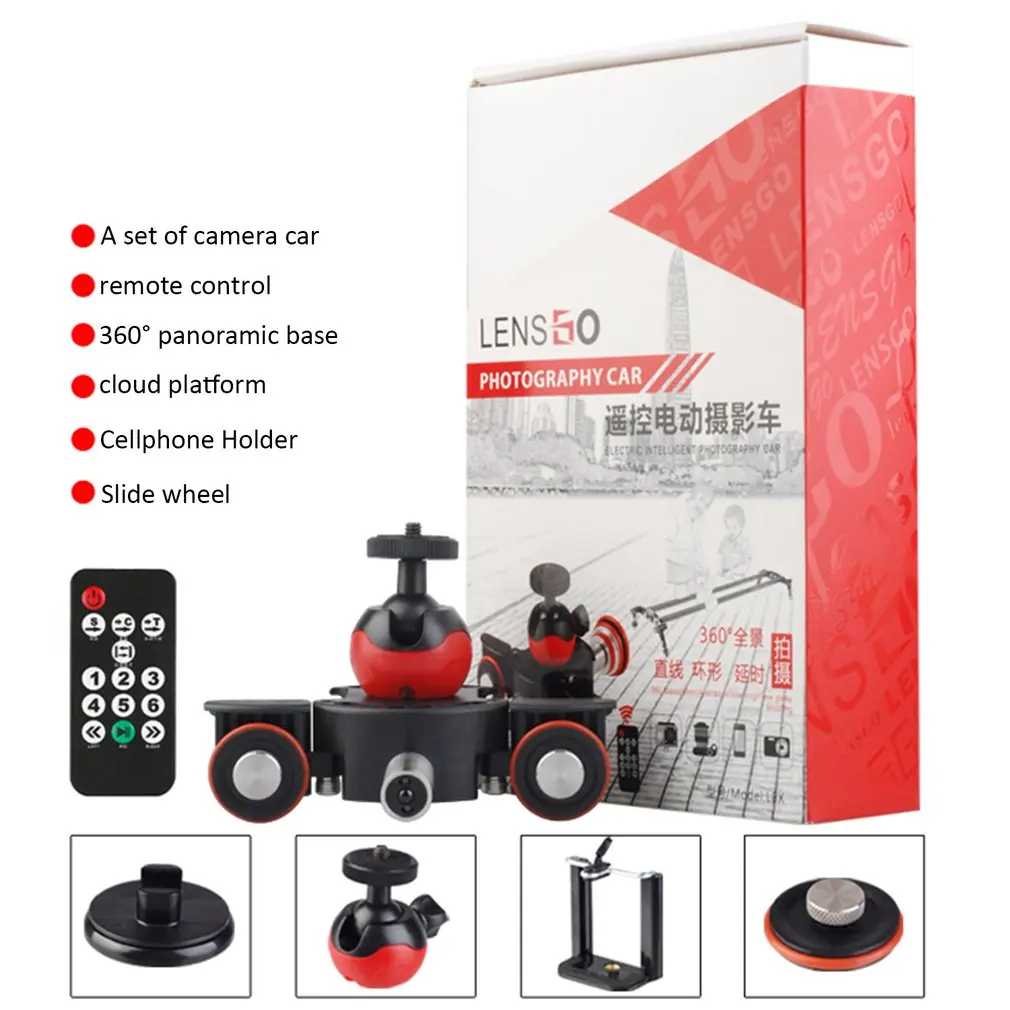 Camera Video Track Motorized Electric Slider Motor Truck For Nikon Canon Dslr Camera Dv Movie Vlogging Gear