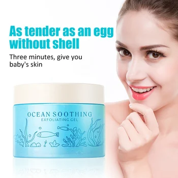 

Moisturizing Whitening Exfoliate Cream Ocean Soothing Exfoliating Scrub Gel Shrink Pores Dead Skin Calluses