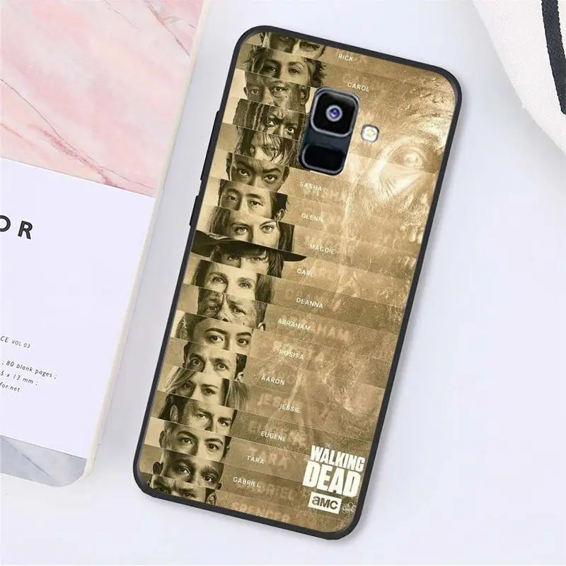 MaiYaCa с изображениями из сериала «Ходячие мертвецы» чехол для телефона для samsung Galaxy A7 A50 A70 A40 A20 A30 A8 A6 A8 плюс A9 - Цвет: A5
