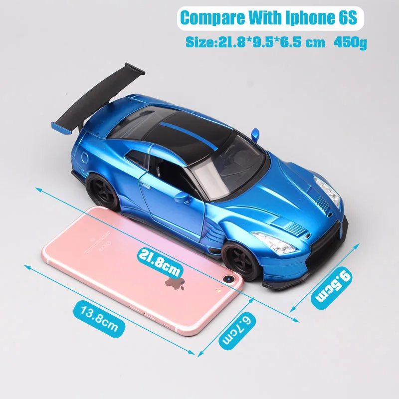 1:24 весы Jada 2009 NISSAN NISMO GT-R R35 BEN SOPRA Super GT Гоночная машина металлические Литые и игрушечные машинки модель автомобиля thumbnails для мальчиков