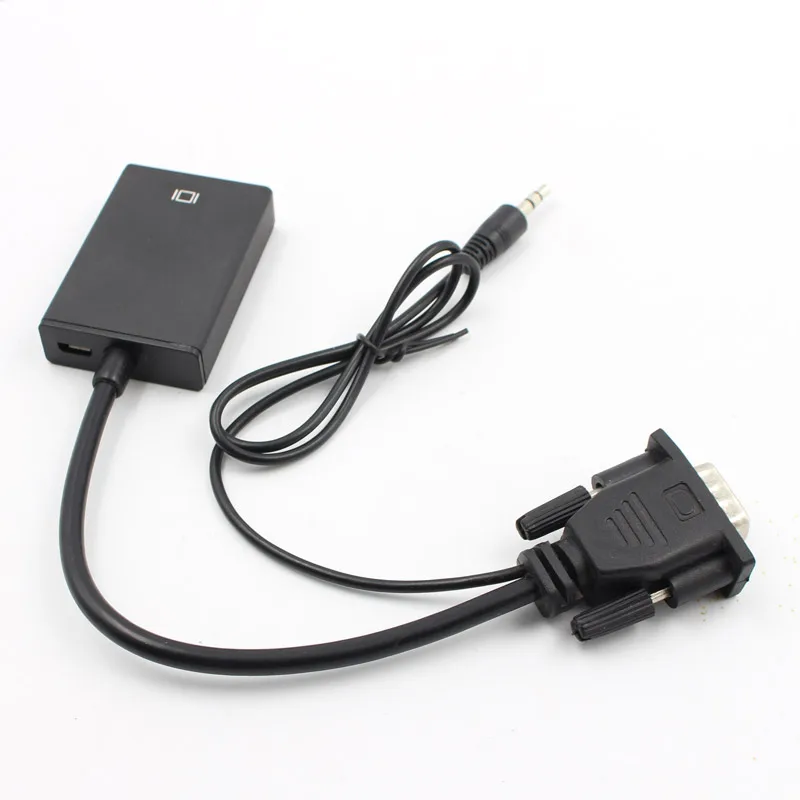 Vention преобразователь из VGA в HDMI кабель адаптер с аудио 1080P VGA HDMI адаптер для портативных ПК к HDTV проектор