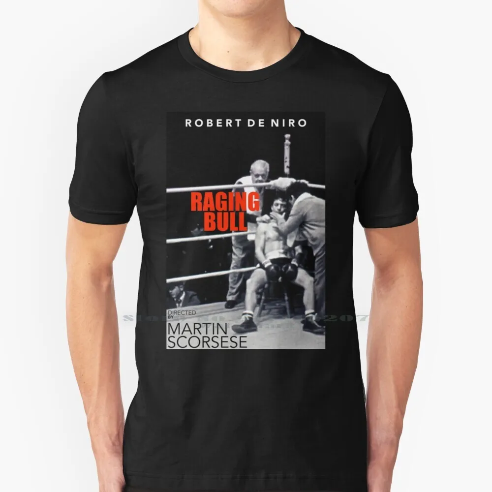 Raging Bull 4 T Shirt 100% Puro Cotone Raging Bull The 1912 Bull Movie Film Alt Alternativa Jack La Motta Scorsese Robert De