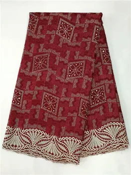 

Swiss Voile Cotton Lace Fabric 2019 African Swiss Voile Laces In Switzerland High Quality Swiss Dry Laces For Dress FYAU222