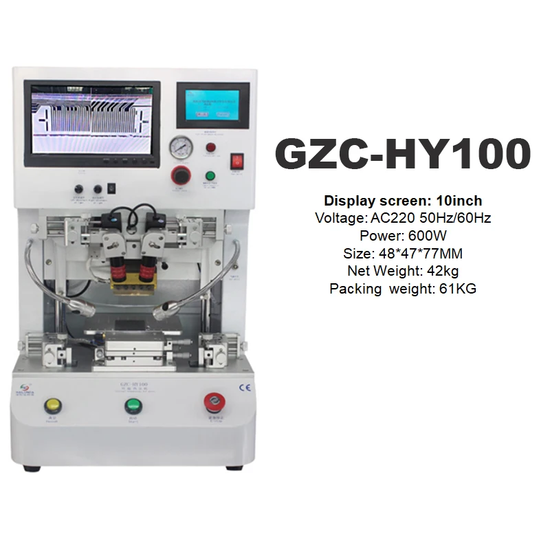 Mobile Phone Fix Pulse Hot Press LCD flex Cables Ribbon FPC ACF Bonding Machine Flex Cable Repair W
