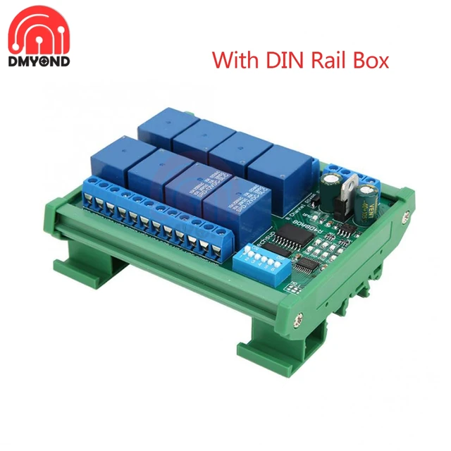 with Din Rail Box