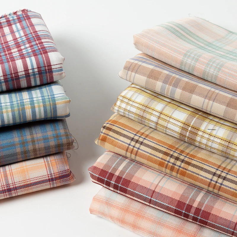 145cm*50cmjk Uniform School Uniform Pleated Skirt Plaid Yarndyed