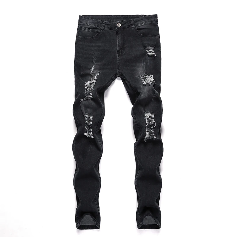 Рисунок 3 - Мужские рваные джинсы в стиле 
