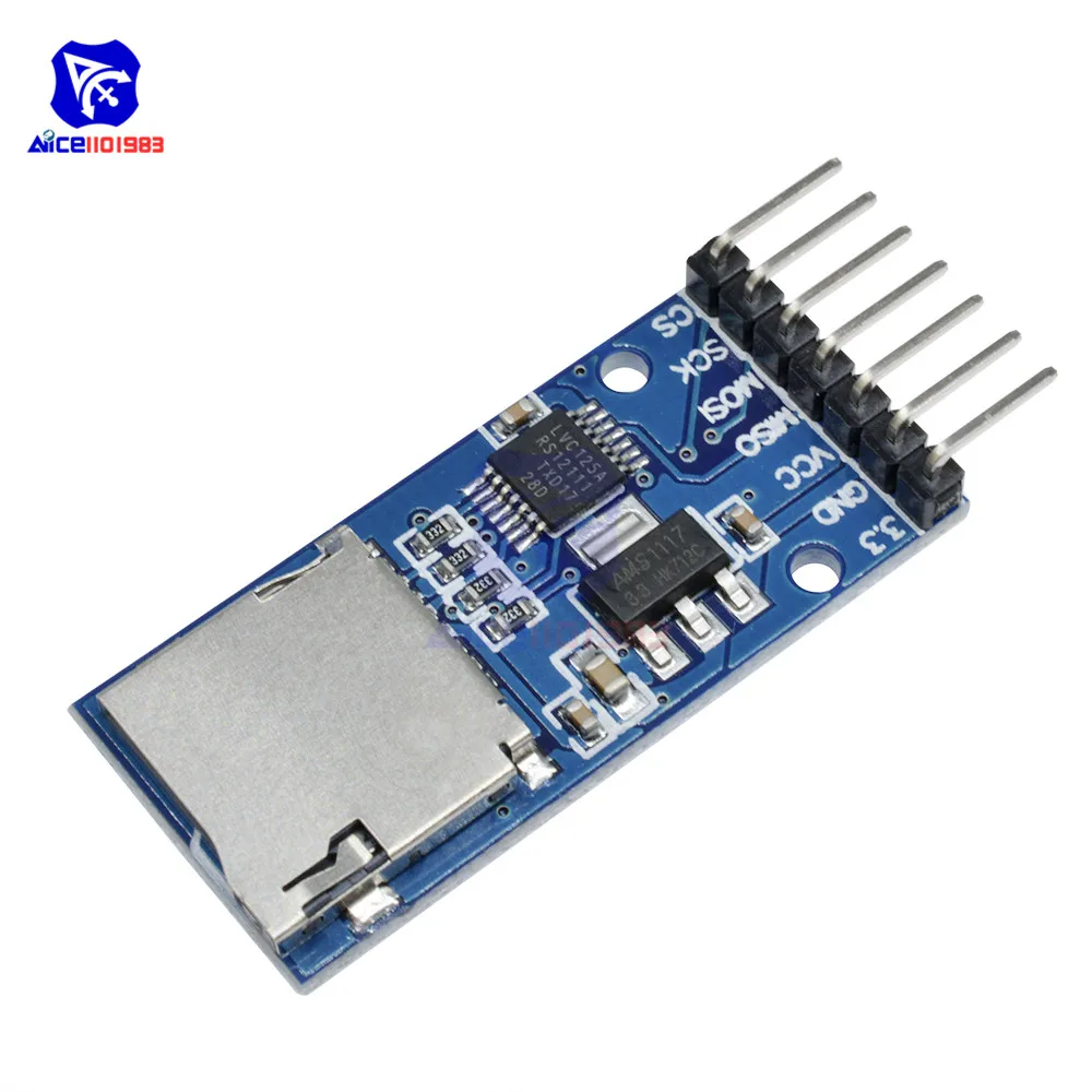 Защитный модуль карты Micro SD TF diymore для Arduino|5v regulator|3.3v regulatorboard arduino |