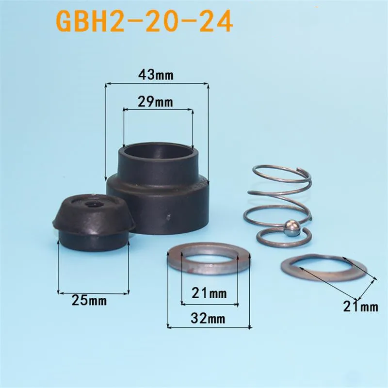 

Electric hammer impact drill chuck rubber sleeve chuck glue for Bosch GBH2-20 24 26 impact drill accessories