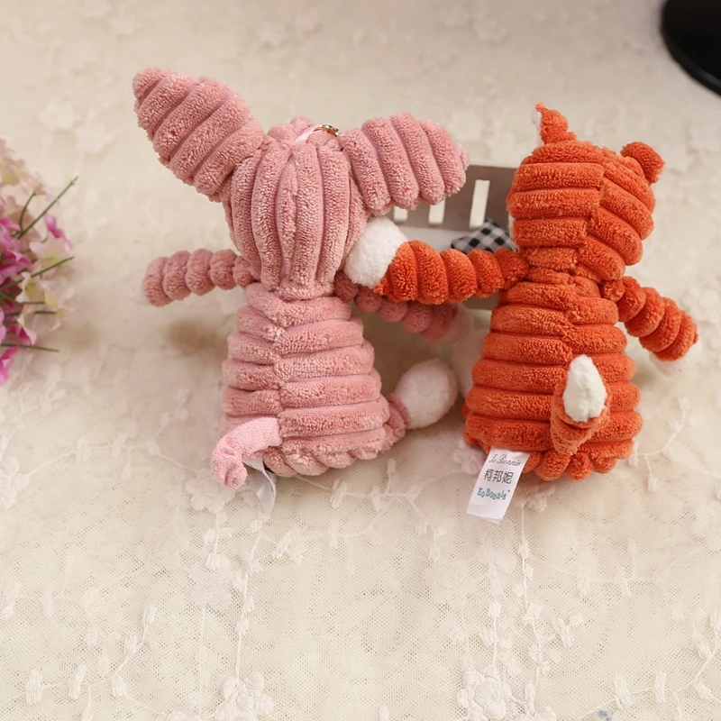 Животные плюшевые игрушки, брелок кролик мягкая игрушка "Поросенок" Детский мультфильм подарки на день рождения подарочная сумочка на