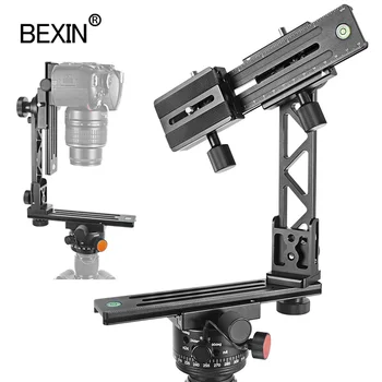 

Panorama head 360 degree rotating high coverage shooting tripod head with node index plate blind spot shooting for dslr camera