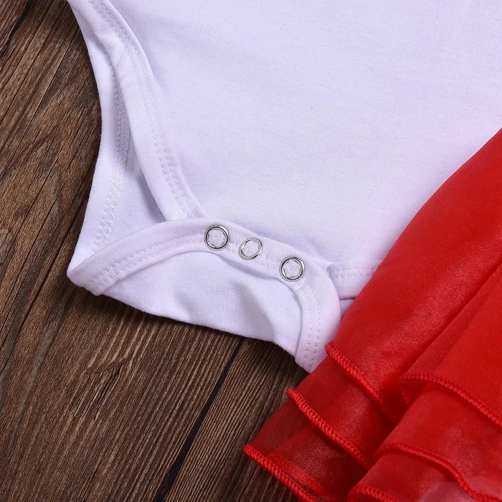 my first christmas girl Newborn Infant baby Girls winter clothing Christmas Deer longsleeve Bow Romper Stripe Mesh Pants Outfits