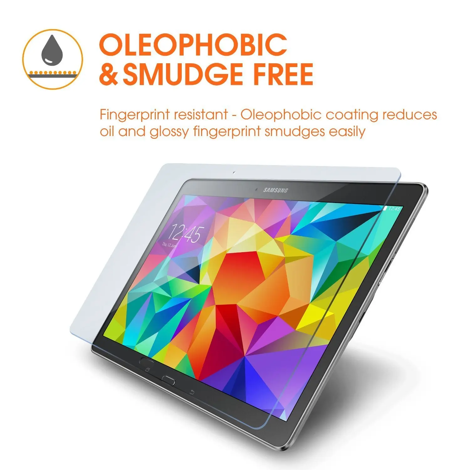 2PCS for Samsung galaxy tab 4 10.1 SM-T530 SM-T531 Tempered glass screen protector 2.5D 9H 0.33 tablet front cover film 5
