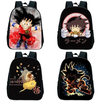 

Child Cute Goku Dragon Ball Print Kindergarten School Bag Children Backpack Kids Casual Bookbag Anime Rucksack Start School Gift