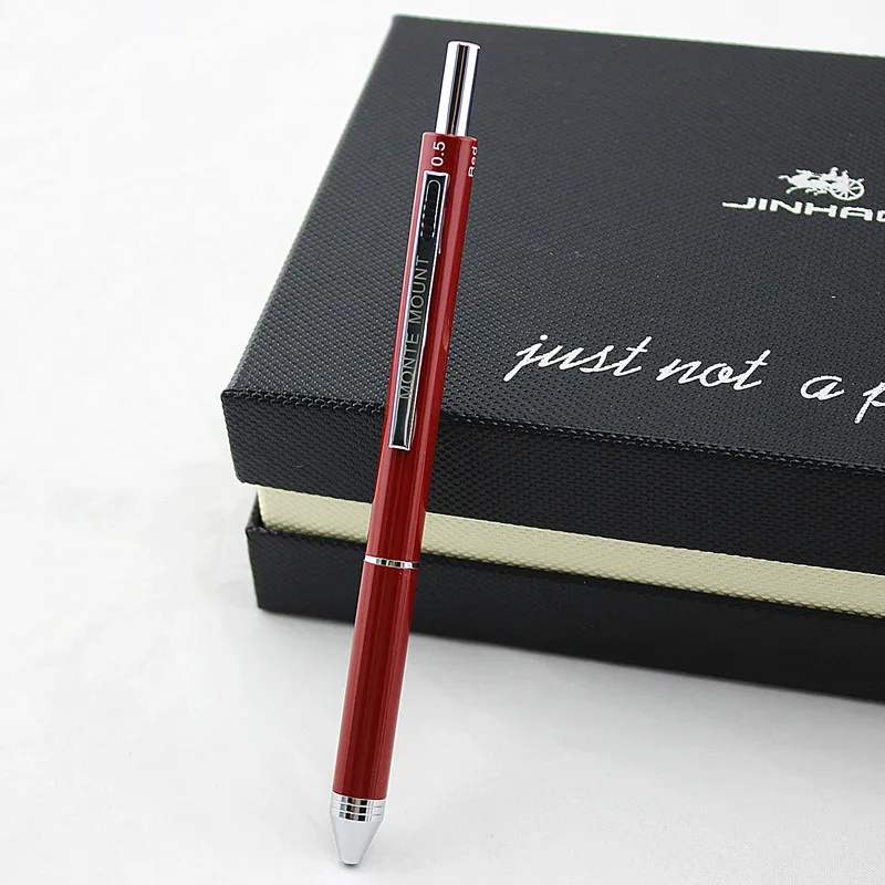 

1pcs MultiColor Pen Fine Point 4 in 1 Colorful Retractable Ballpoint Pens, Multi Function Pen, (0.5mm)