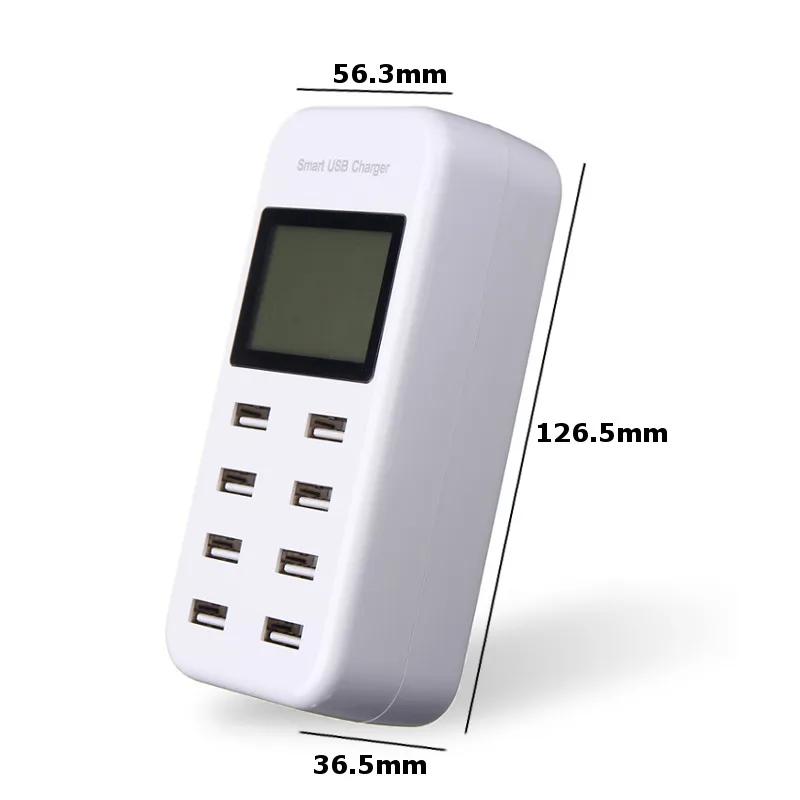 USB мульти зарядное устройство s 8 Порт 5 В/8A usb Зарядка адаптер питания настенный путешествия настольное зарядное устройство концентратор