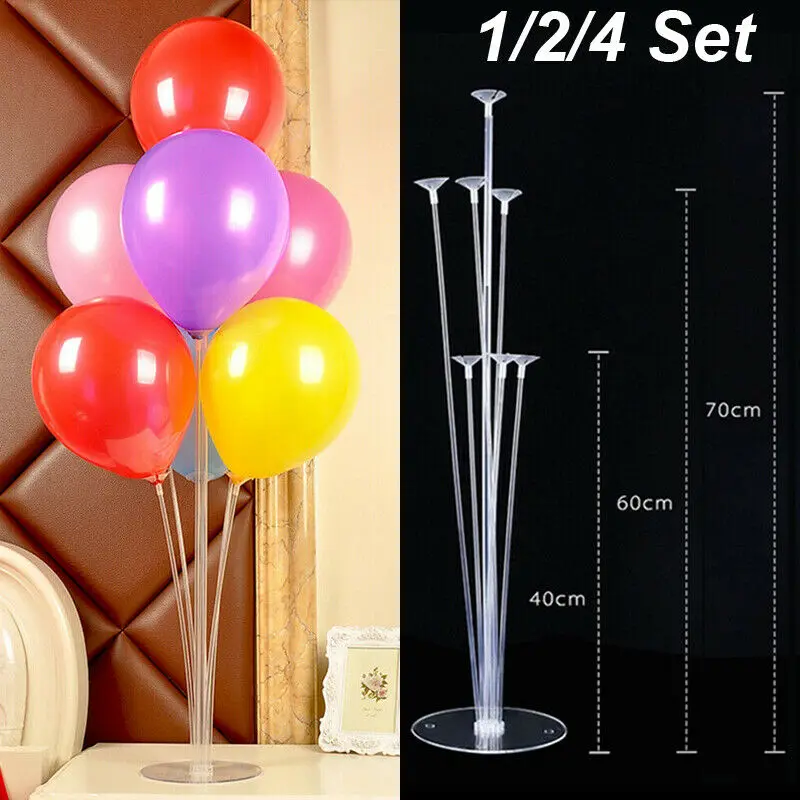 

Clear Balloon Column Display Stand Arch Frame Base& Pole for Wedding Party Decor