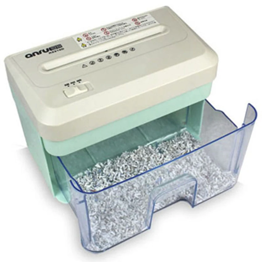 

2.1L Electric Mini Shredder File Shredder Strip Office Home High Power Electric Shredding 110-220V paper shredder 156mm