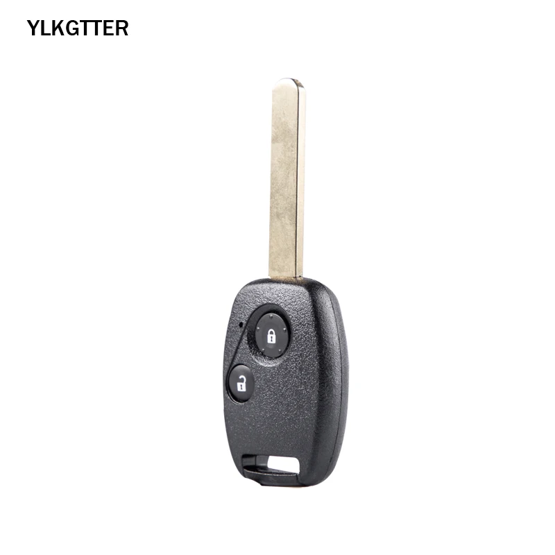 YLKGTTER 2 кнопки дистанционного управления Автозапуск брелок для Honda Civic CRV Jazz HRV с 433/315 МГц ID46/ID48 чип FCC OUCG8D-380H-A