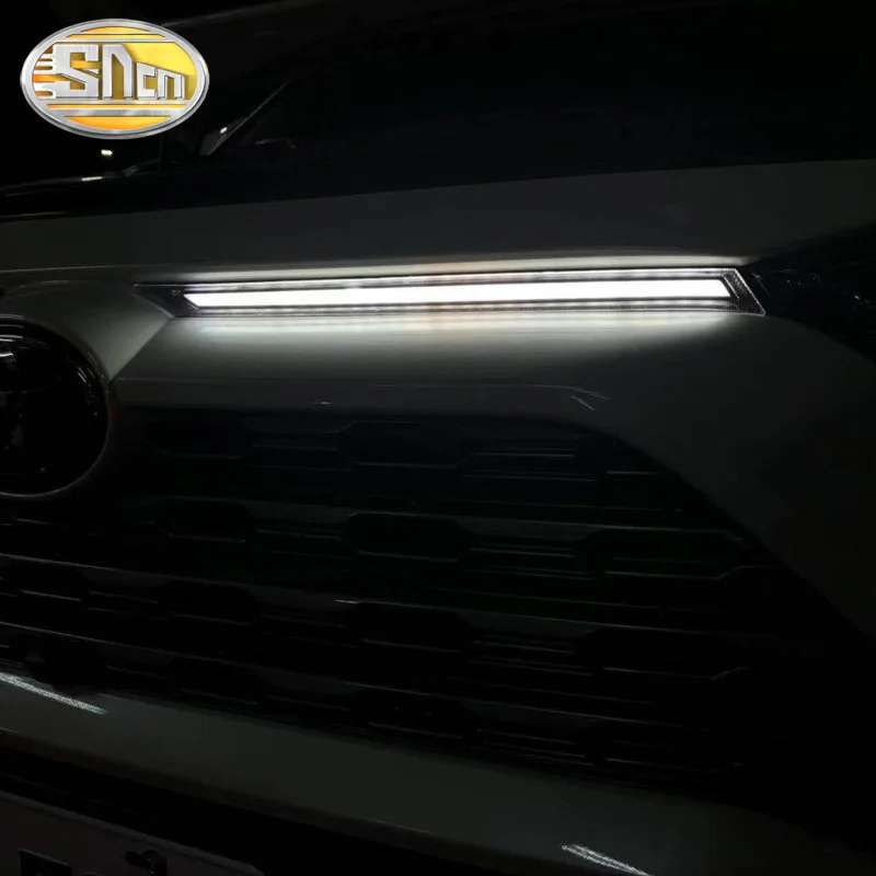 Для Toyota RAV4 желтый указатель поворота 12 в автомобильный DRL светодиодный светильник дневного света Автомобильный декоративный светильник