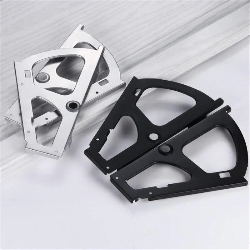 2pc /1set Furniture Hinges Shoe Cabinet Flip Frame Black metal guide Rack cupboard Turning lift rod Shelf Hardware Accessories |