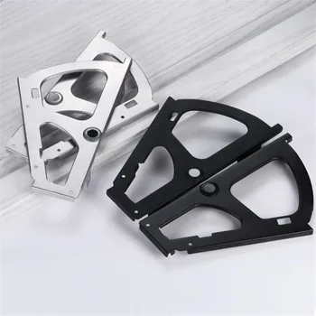 

2pc /1set Furniture Hinges Shoe Cabinet Flip Frame Black metal guide Rack cupboard Turning lift rod Shelf Hardware Accessories