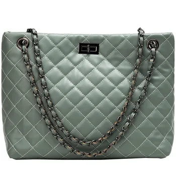 

Autumn/Winter 2019 New Big Bag Fashion Chain One-shoulder Bag Women's Handbag Women's Bag Shoulder Messenger Bag