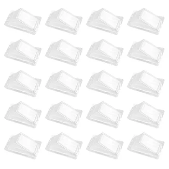 

100Pcs Sandwich Packing Box Plastic Bag Sandwich Triangle Bag